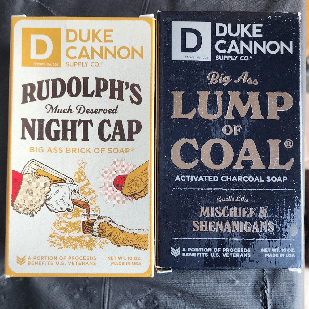 Men Duke cannon soaps